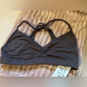 Strappy-back bralette